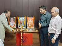Honoured at the 4th Doctors' Felicitation Ceremony organized by the Bharatiya Mazdoor Sangh.