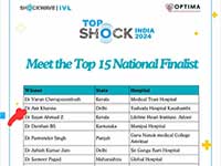 Top Shock India 2024 - Top 15 National Finalist